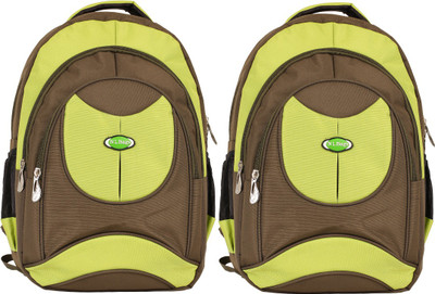 

Nl Bags thundercombo-18 20 L Backpack(Brown, Green), Mehgreenprtgreen;thundermehgreenprtgreen