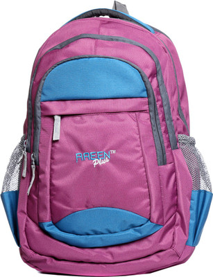 

Raeen Plus Solid-RP0004-Purple-Blu 10 L Backpack(Blue, Pink)