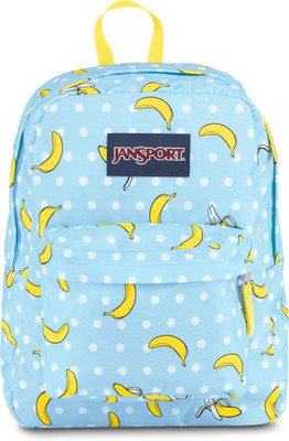 

JanSport Superbreak 25 L Backpack(Blue), Blue topaz oh bananas