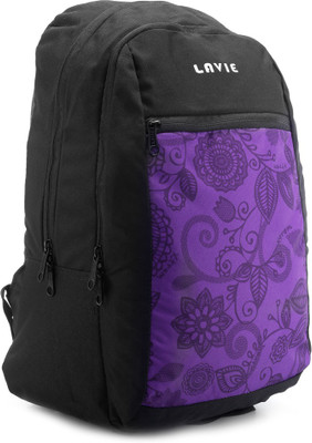 

Lavie Uno 2 Backpack(Black, Purple)