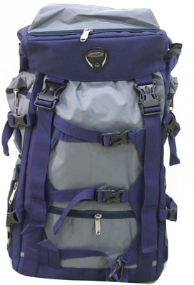 

Donex Caza Rucksack Bag 41 L Large Backpack(Grey, Blue), Blue;grey