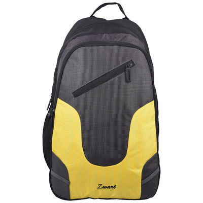 

Zwart Divo-Y 20 L Laptop Backpack(Black, Grey, Yellow)