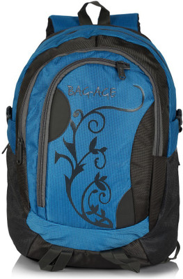 

Bag-Age Flower 30 L Large Backpack(Blue)
