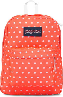 

JanSport Superbreak 25 L Backpack(Orange), Tahitian orange/white dots