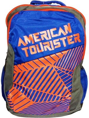 

American Tourister AT-Code 03 RB 20 L Backpack(Blue, Orange), Royal blue