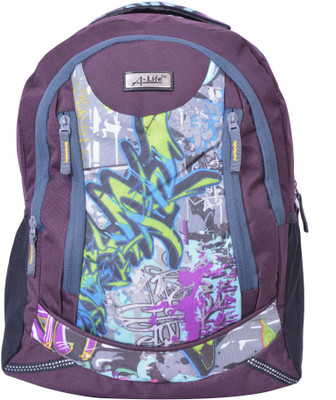 HUMA A-Life_bp 2.5 L Backpack(Purple), Purpule