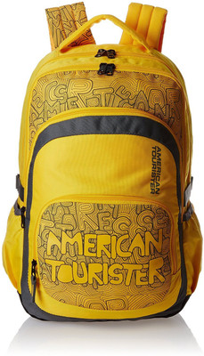 

American Tourister Hoola 27 L Backpack(Yellow)