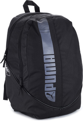 

Puma Pioneer Backpack(Black, Grey), Black and grisaille