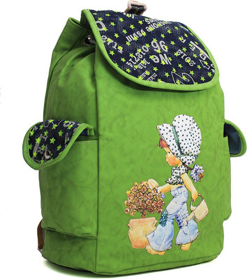 

Pochette Green Women & Girl 12 L Backpack(Green)