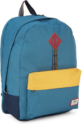 

Vans OLD SKOOL PLUS Backpack(Blue, Yellow), Blue ashes