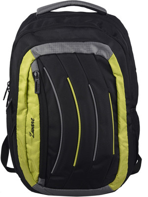 

Zwart Dokrey 25 L Medium Laptop Backpack(Black, Green)