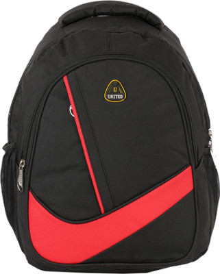 

United Bags Big Tick All 35 L Medium Laptop Backpack(Red, Black), Black;red
