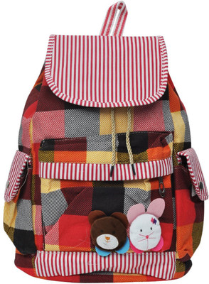 

Hawai Cutepie Multicolor 15.4 L Medium Backpack(Black), Multicolor-01