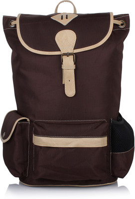 

Suntop Dapper 7 25 L Free Size Laptop Backpack(Brown), Chocolate brown