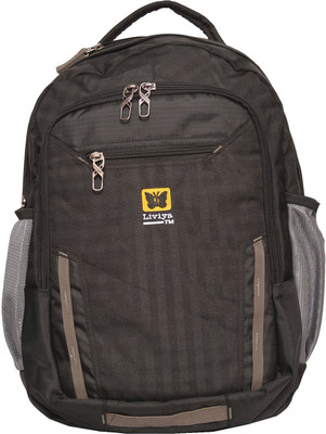 

Liviya SB1022LV 38 l Large Backpack(Black)