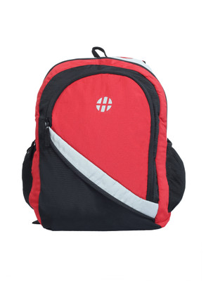 

Harissons Day Tripper 27 L Free Size Backpack(Red, Black, Grey), Red and black