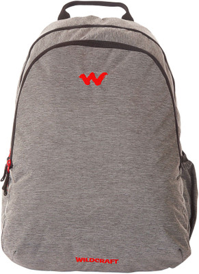 

Wildcraft Melange 1 26 L Backpack(Grey), Black