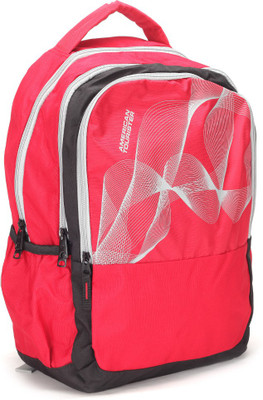 

American Tourister AMT Click 2016 20 L Backpack(Grey, Green), Red