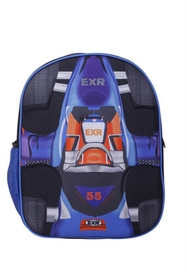 

Bags R Us Formula 1 EXR - Small 9 L Backpack(Multicolor), Royal blue