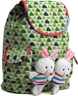 

Pochette Green Women & Girl 10 L Backpack(Green)