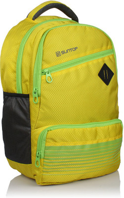 

Suntop Max 28.5 L Free Size Backpack(Yellow), Lemon yellow