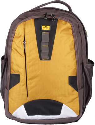 

Liviya SB1182LV 37 L Large Backpack(Yellow, Brown)