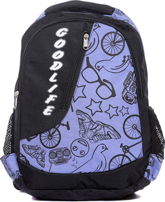 

Raeen Plus Good Life 10 L Free Size Laptop Backpack(Blue), Light blue