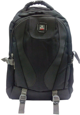 

My Choice Black & Grey Backpack 18.5 L Backpack(Black)