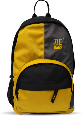 

De' Bags Junior Small-Yellow 15 L Backpack(Yellow), Mdb junior yellow bp/small