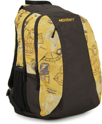 

Wildcraft Loco VO Backpack(Multicolor), Yellow