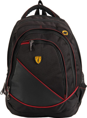 

i-Bag 1238 Backpack(Black, Red)