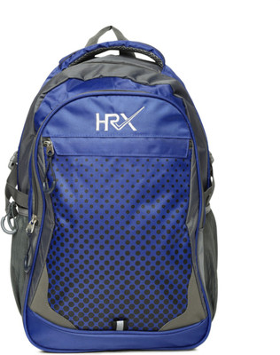 

HRX by Hrithik Roshan Premium 2.2 L Backpack(Blue, Grey)