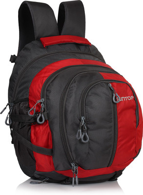 

Suntop Plume XXXL Travel 65 L Backpack(Red, Grey), Grey;red