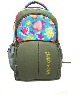 

Skystar 1155 Mehndi 20.5 L Backpack(Multicolor)