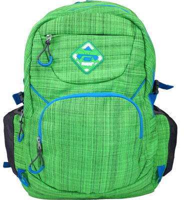 

Super Drool Green Slab Trek and Travel Series 10 L Backpack(Multicolor)