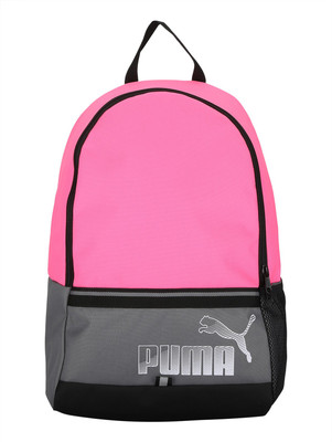 

Puma Phase II 23 L Laptop Backpack(Pink, Grey), Knockout pink-quiet shade