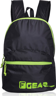 

F Gear Ferris Very Small 10 L Backpack(Black, Green)