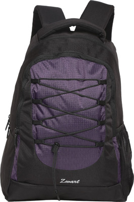 

Zwart 214101 25 L Free Size Laptop Backpack(Black, Purple)
