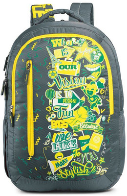 

Skybags Pogo Plus 05 Grey 22 L Backpack(Grey), Multicolor
