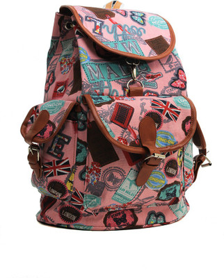 

Pochette Multicolor Women & Girl 10 L Backpack(Multicolor)