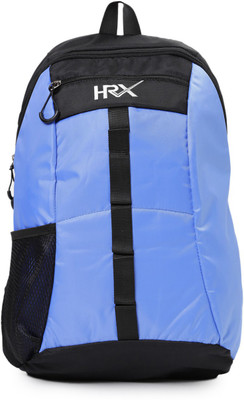 

HRX by Hrithik Roshan Premium 2.2 L Backpack(Blue, Black), Black;blue