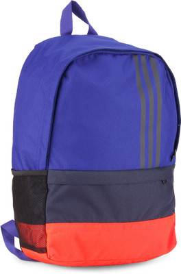ADIDAS Versatile 3S Backpack(Blue, Orange), Croyal;conavy;solred