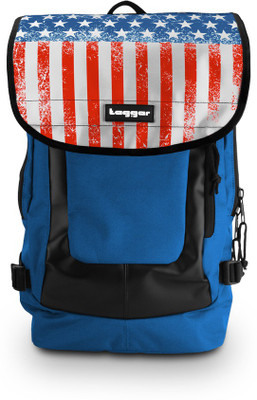 

Tagger Urban Electro Stars & Stripes Bsly_olbl (Blue) Top Loaded Ultimate 21 L Laptop Backpack(Blue), Blue;red