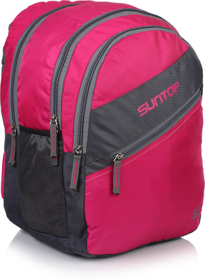 

Suntop Surf 36 L Medium Backpack(Pink, Grey)