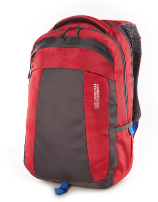 

American Tourister Backpack(Yellow), Red