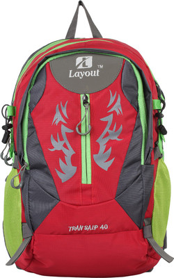 

Layout Glow 40 L Backpack(Red)