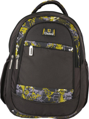 

United Bags Headset Army GreeN 35 L Backpack(Green, Black), Multicolor