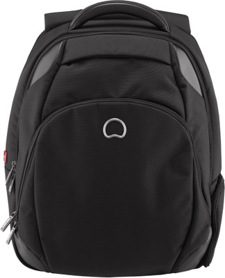 

Delsey Quarterback 17.3" Inch Black 32 L Laptop Backpack(Multicolor)