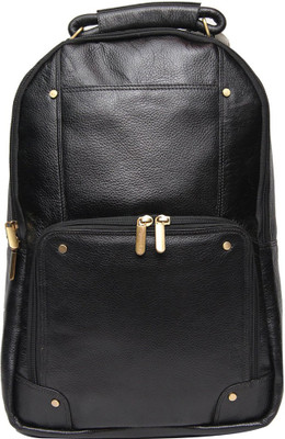 

Leather World Trendy Office Bag 5 L Laptop Backpack(Black)