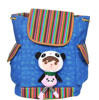 

Hawai Medium Dazzy Designer 13.5 L Backpack(Blue), Blue-01